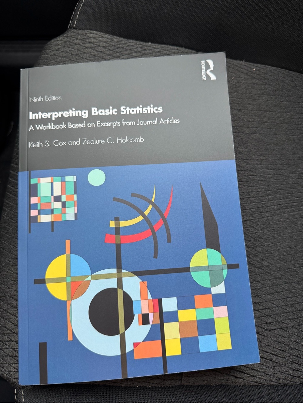 Interpreting Basic Statistics Workbook - Blue Cover